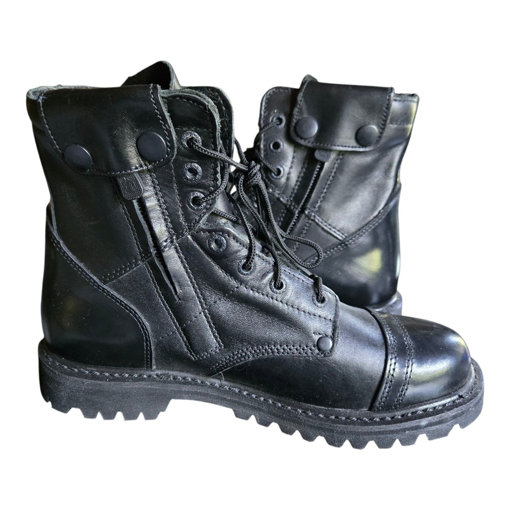 ROCKY‎ Paraboot Zipper Black 2090 Combat Boots Black Size 9M